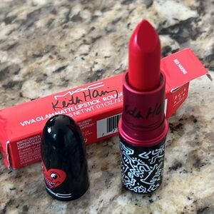 ⚡️💕Mac x Keith Haring Viva Glam Red Haring Matte Lipstick